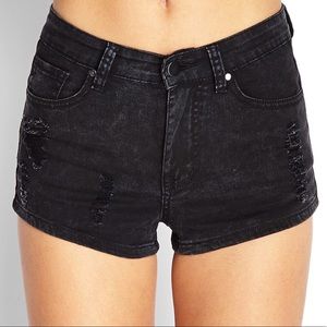 Forever 21 Distressed Shorts